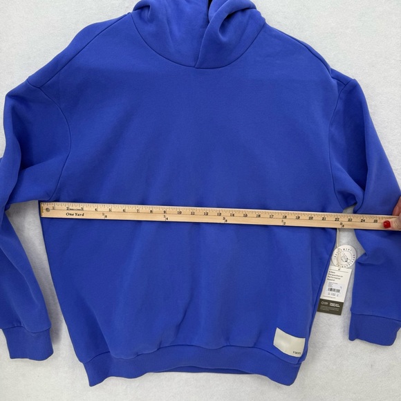 NWT Vuori Restore Oversized Hoodie Bright Iris Small VW2002 - Picture 9 of 11